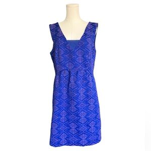 Maeve - Anthropologie Averie Jacquard Aztec Fit & Flare Dress